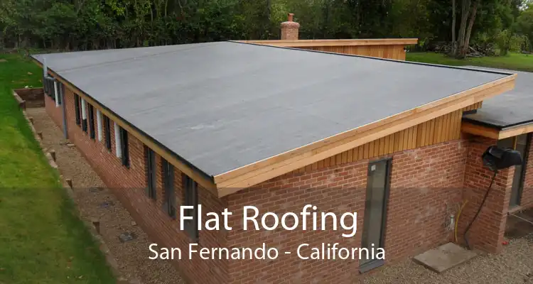 Flat Roofing San Fernando - California